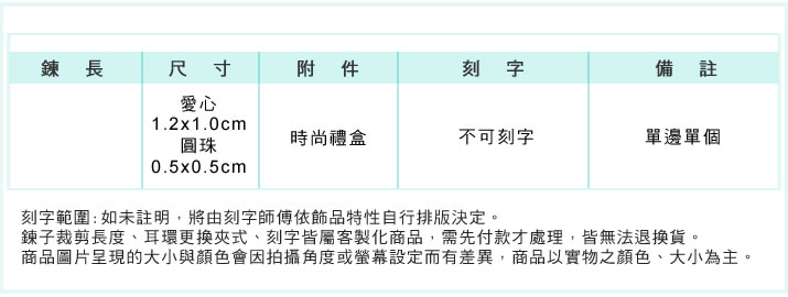 鋼耳環 AchiCat 白鋼 繽紛小愛心 耳針式 抗過敏 單邊單個