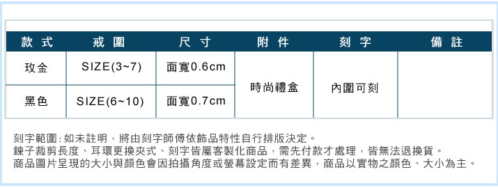 情侶戒指 ATeenPOP 珠寶白鋼戒指尾戒 愛情陪伴 聖誕節禮物 七夕禮物 送刻字 單個價格