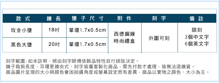 情侶項鍊 對鍊 ATeenPOP 珠寶白鋼項鍊 相戀永遠 *單個價格*情人節禮