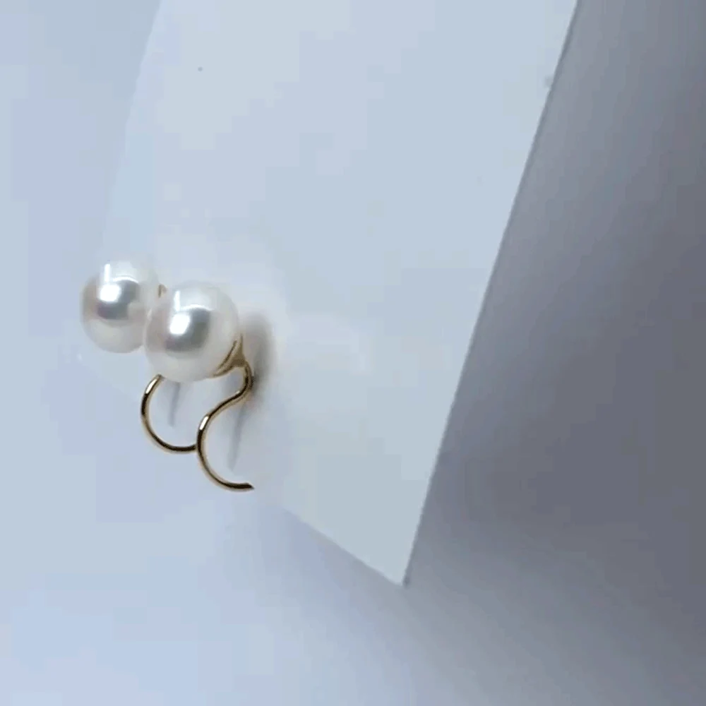 珍珠耳夾